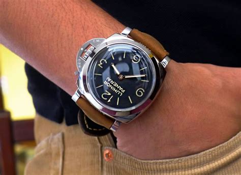 panerai watch on wrist|panerai price list 2020.